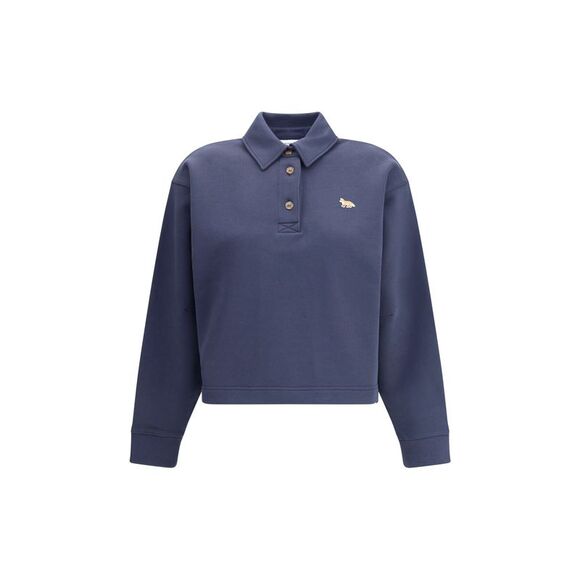 MAISON KITSUNÉ Sweaters - Maison Kitsuné Women Baby Fox Polo Sweatshirt